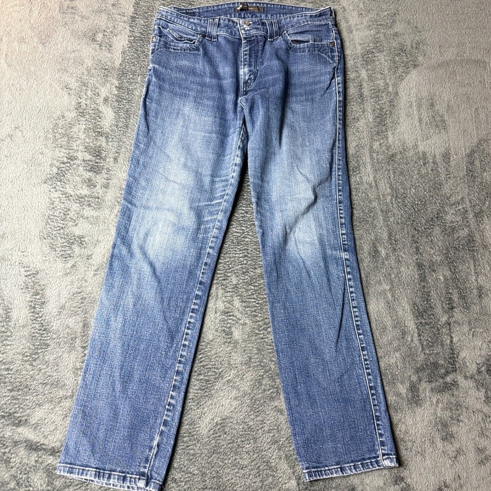 Levis Womens Jeans Blue Denim Straight Leg Comfort Fit Casual Everyday Size 14